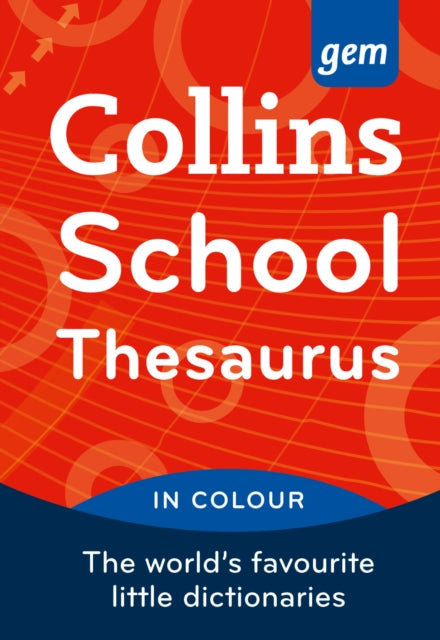 Collins GEM School Thesaurus-9780007456222