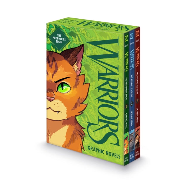 The Warriors Graphic Novel Box Set: The Prophecies Begin : The Complete First Arc, Books #1-#3-9780063440104