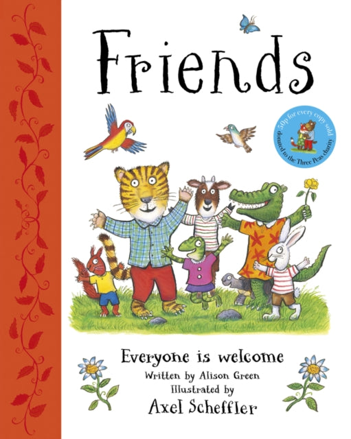 Friends: Axel Scheffler's gorgeous picture book about welcoming others and making friends-9780702346132