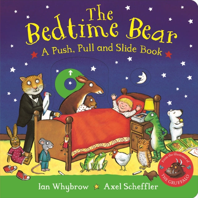 The Bedtime Bear: A Push, Pull and Slide Book-9781035060238