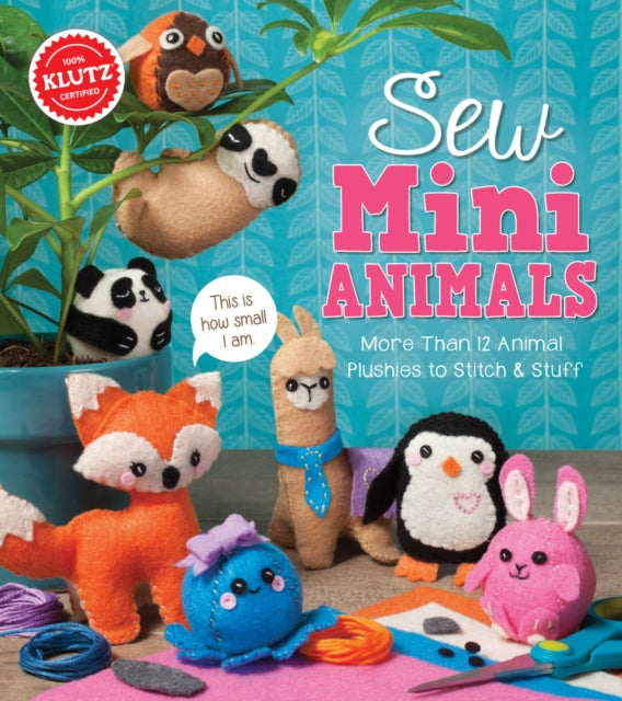 Sew Mini Animals-9781338106442