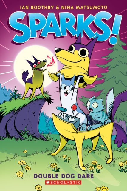 Double Dog Dare: A Graphic Novel (Sparks! #2)-9781338339901