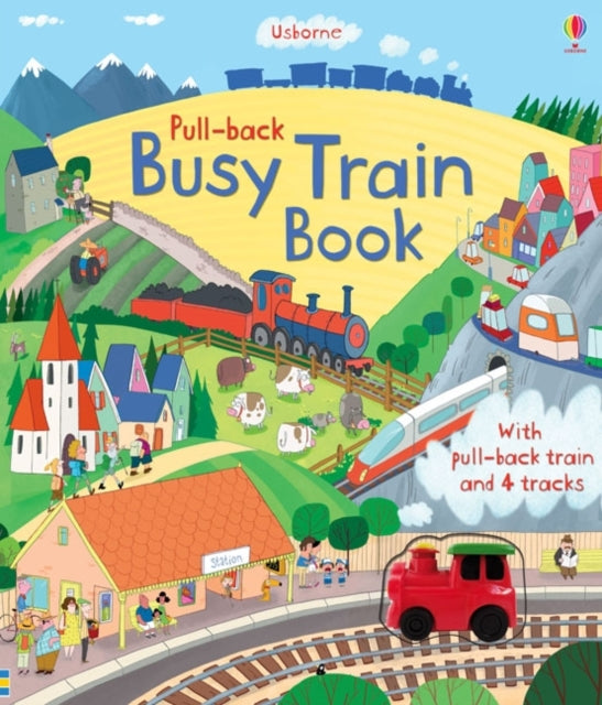 Pull-back Busy Train Book-9781409550341