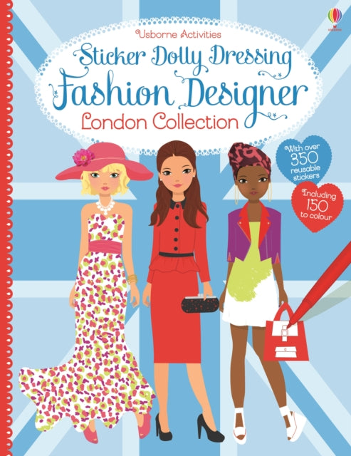 Sticker Dolly Dressing Fashion Designer London Collection-9781409597315