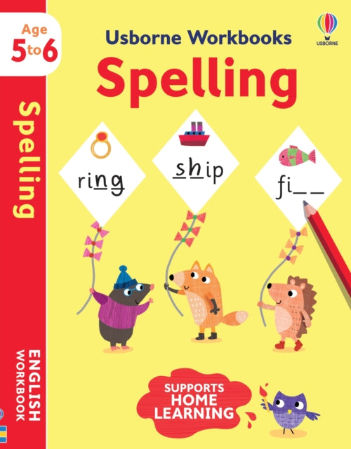 Usborne Workbooks Spelling 5-6-9781474991018