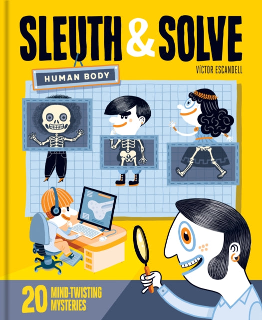Sleuth & Solve: Human Body : 20 Mind-Twisting Mysteries-9781797233024