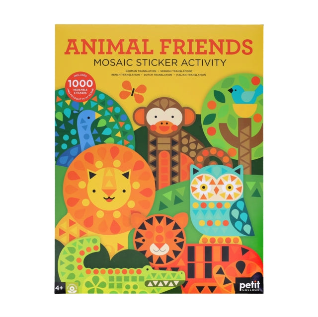 Mosaic Sticker Activity: Animal Friends-9781797237541