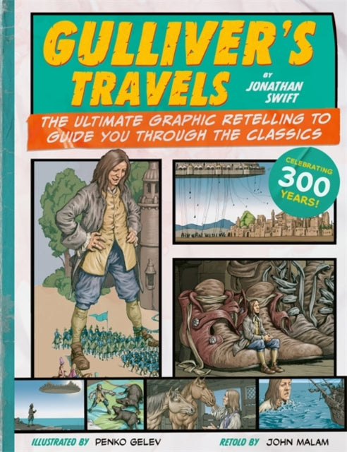 Classic Comics: Gulliver's Travels-9781835874561