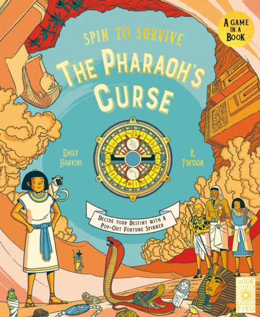 Spin to Survive: The Pharaoh's Curse : Decide Your Destiny with a Pop-Out Fortune Spinner Volume 5-9781836003052