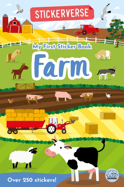 Stickerverse - My First Sticker Book Farm-9781917082648