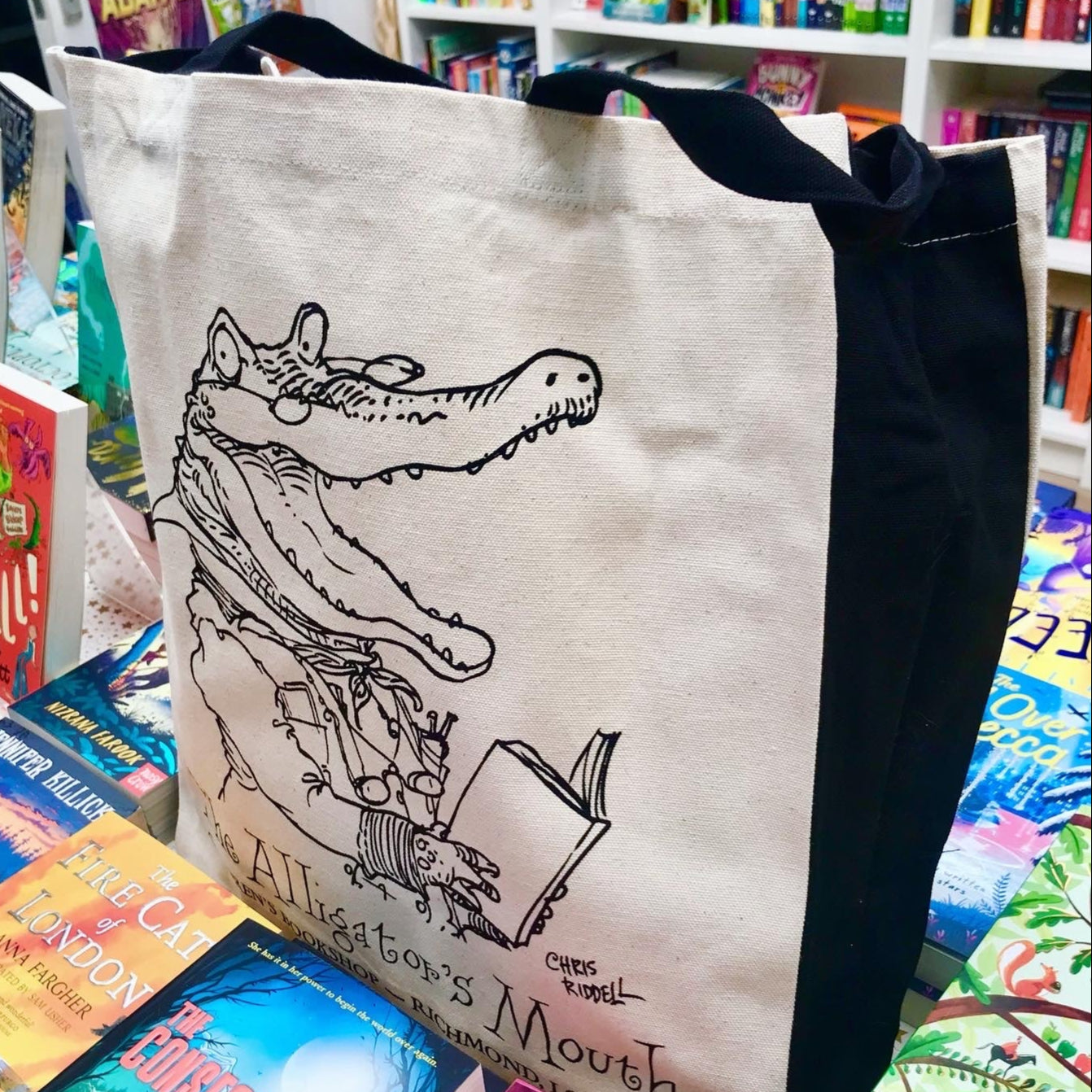 The Alligator's Mouth Tote Bag