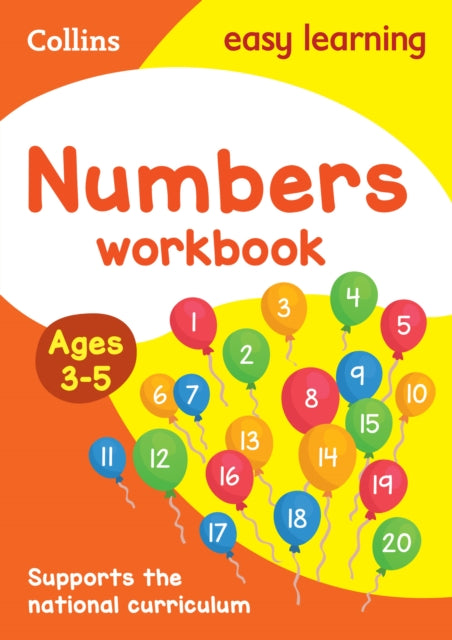 Numbers Workbook Ages 3-5 : Prepare for Preschool with Easy Home Learning-9780008151553