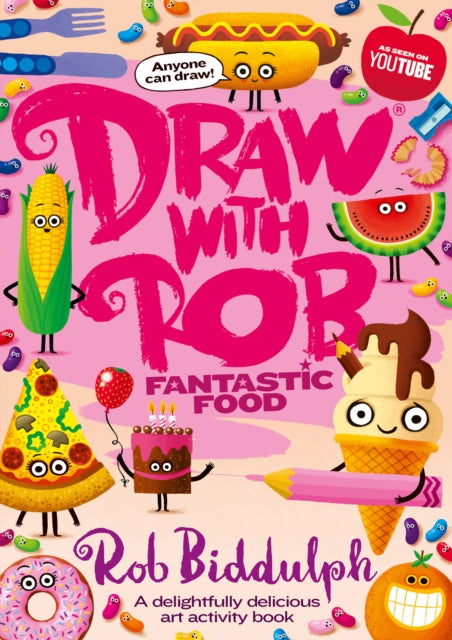 Draw With Rob: Fantastic Food-9780008627621
