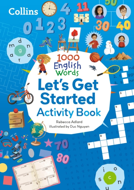 Collins 1000 English Words Activity Book: Let’s get started-9780008756345