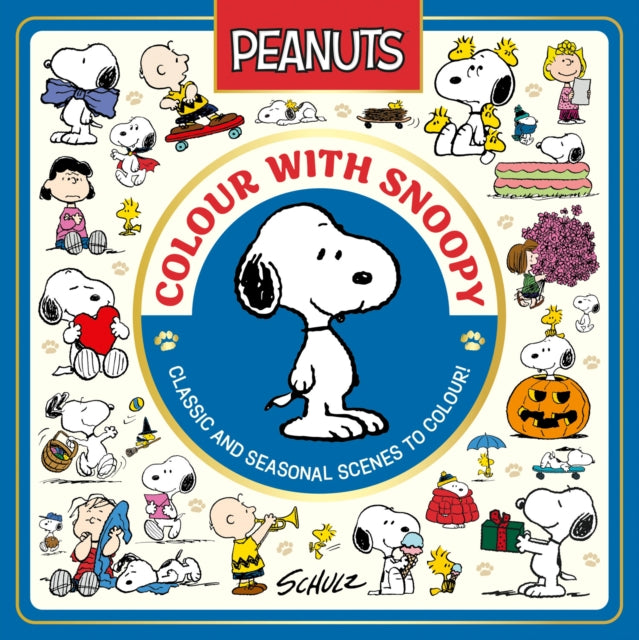Official Peanuts: Colour with Snoopy-9780008784225
