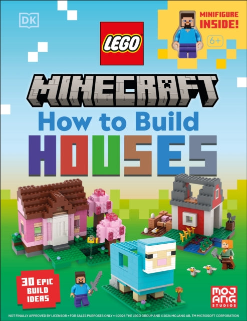 How to Build LEGO Minecraft Houses-9780241788653
