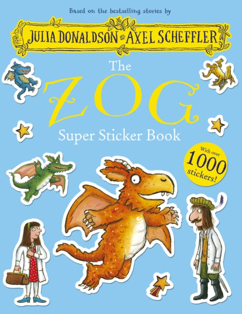 The Zog Super Sticker Book-9780702344893