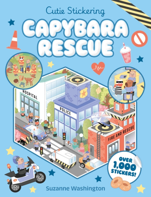 Cutie Stickering #2 Capybara Rescue: The Ultimate Cosy Sticker Book-9780702345104