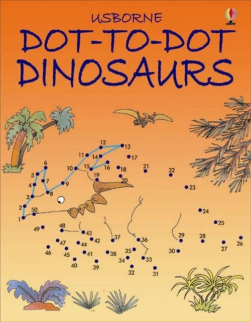 Dot-to-dot Dinosaurs-9780746057148