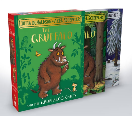 The Gruffalo and the Gruffalo's Child Board Book Gift Slipcase-9781035050802