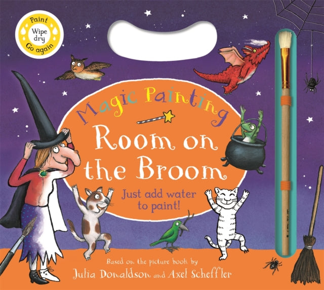 Room on the Broom Magic Painting : Just add water to paint!-9781035078301