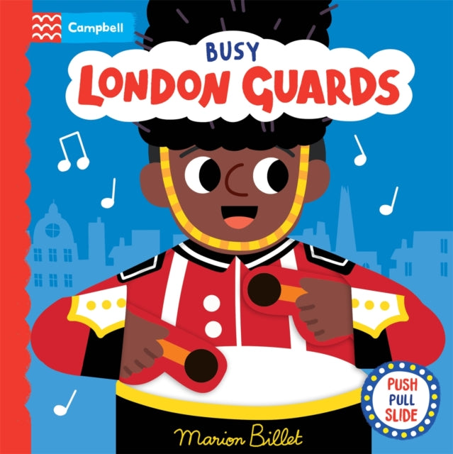 Busy London Guards : A Push, Pull, Slide Book-9781035082896