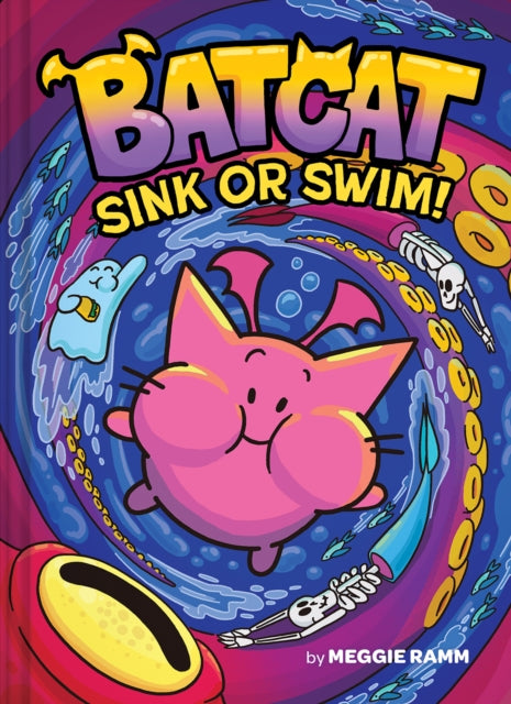 Sink or Swim! (Batcat Book #2) : A Graphic Novel Volume 2-9781419756597