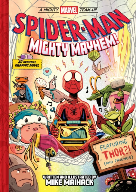 Spider-Man: Mighty Mayhem! (A Mighty Marvel Team-Up) : An Original Graphic Novel-9781419785436