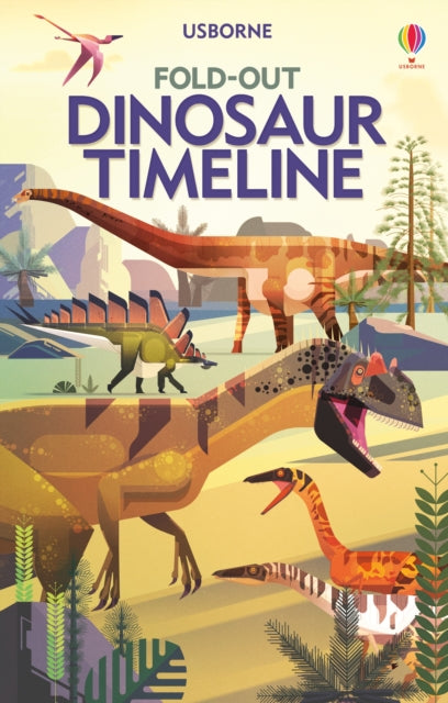 Fold-Out Dinosaur Timeline-9781474969062