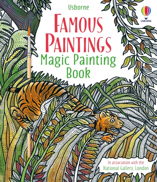 Famous Paintings Magic Painting Book-9781474986243