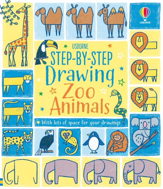 Step-by-step Drawing Zoo Animals-9781474989787