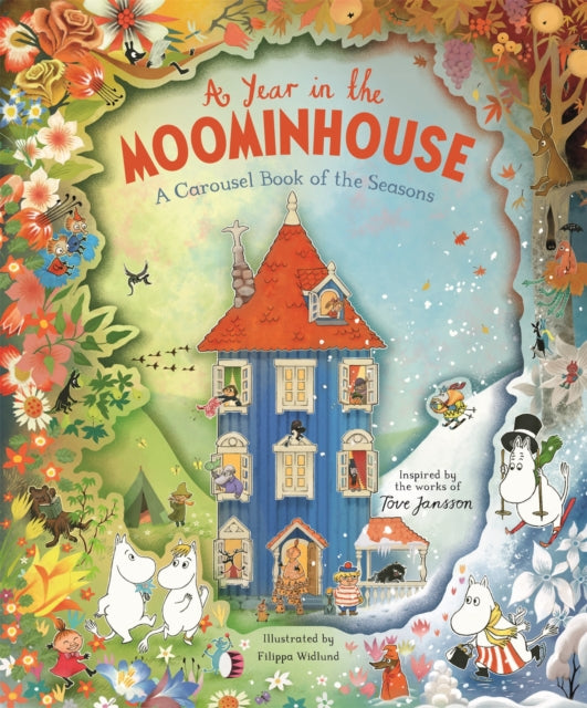 A Year in the Moominhouse : A Carousel Book of the Seasons-9781509853595
