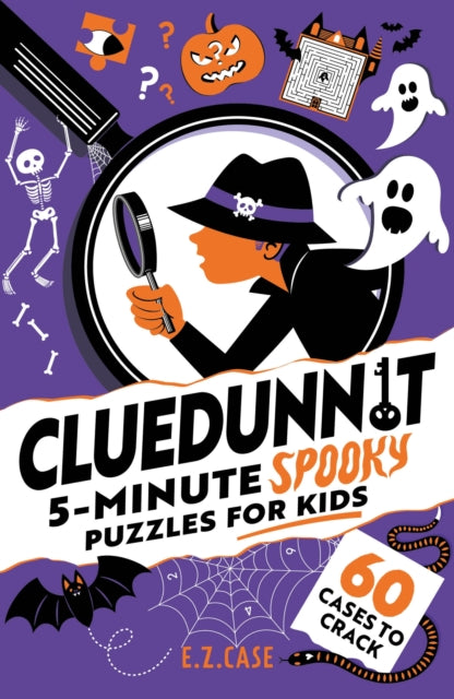 Cluedunnit: 5-minute Spooky Puzzles for Kids-9781526367785