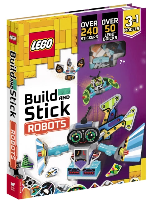 LEGO® Books: Build and Stick: Robots-9781780559476