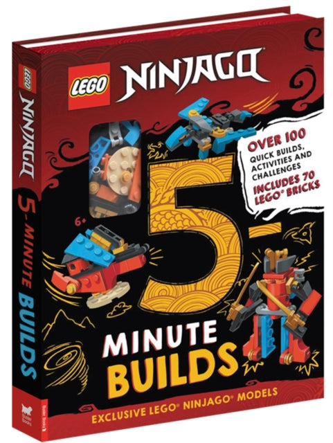 LEGO® NINJAGO®: Five-Minute Builds (with 70 LEGO bricks)-9781780559513