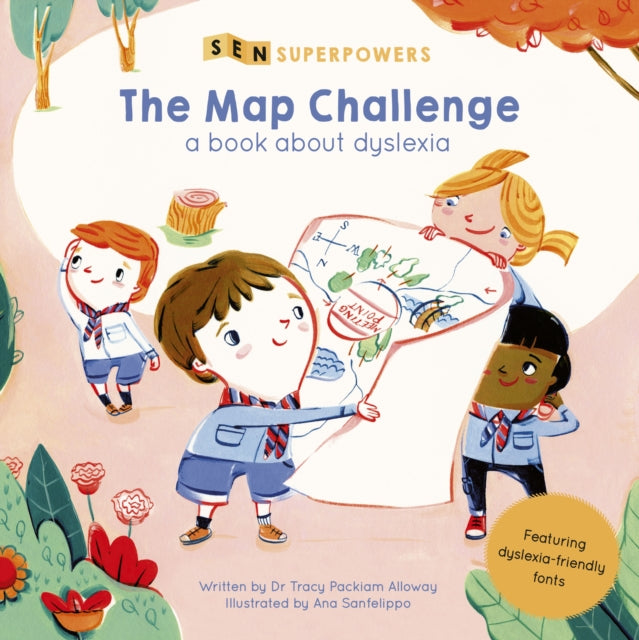 The Map Challenge : A Book about Dyslexia-9781786035769