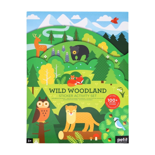 Sticker Activity Set: Wild Woodland-9781797237534