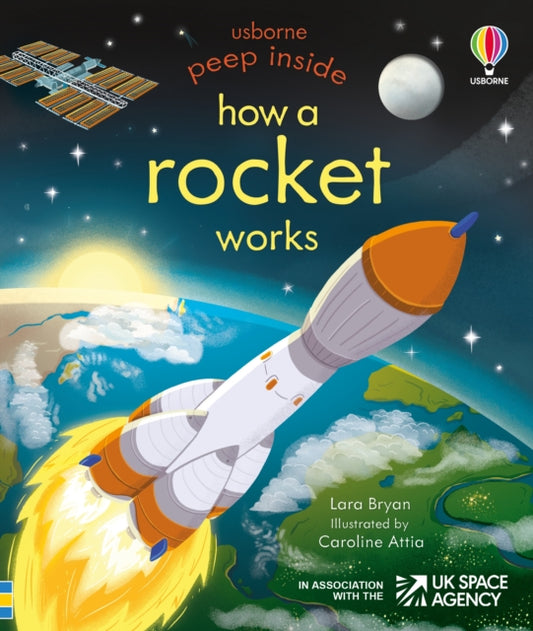 Peep Inside How a Rocket Works-9781801311823