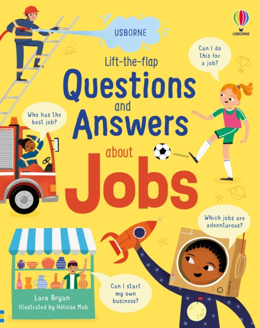 Lift-the-flap Questions and Answers about Jobs-9781803705088