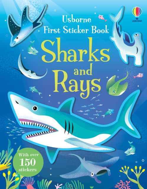 First Sticker Book Sharks and Rays-9781803709871