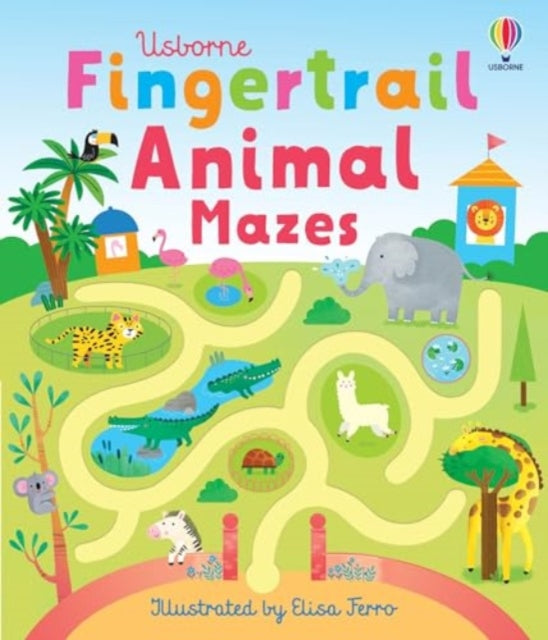Fingertrail Animal Mazes-9781805077213