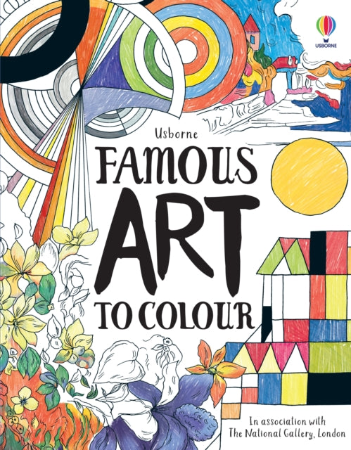 Famous Art to Colour-9781805314295