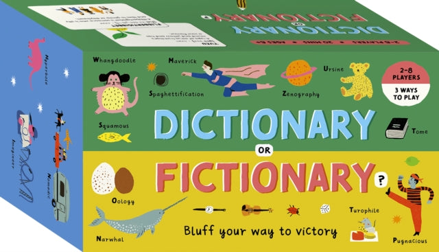 Dictionary or Fictionary? : A word game for all the family: Bluff your way to victory-9781805704720