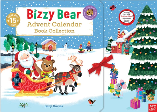 Bizzy Bear Advent Calendar Book Collection : with 24 mini storybook surprises!-9781807080037