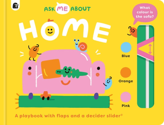 Home : A playbook with flaps and a decider slider®-9781836009955