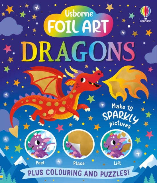 Foil Art - Dragons-9781836046400