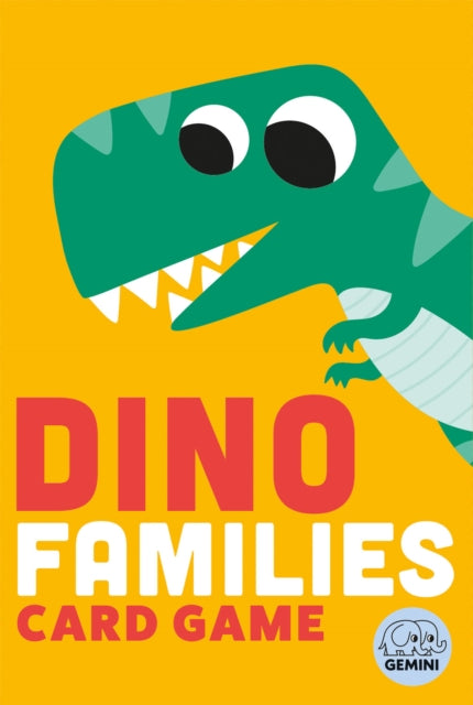 Dino Families Card Game-9781836160380