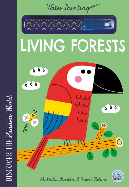 Hidden World - Water Painting Living Forests-9781836161288