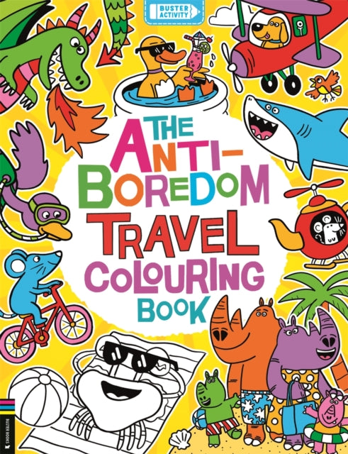 The Anti-Boredom Travel Colouring Book-9781837251414