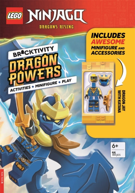 LEGO® NINJAGO®: Dragon Powers (with Dragon Jay minifigure and katana sword)-9781837251766